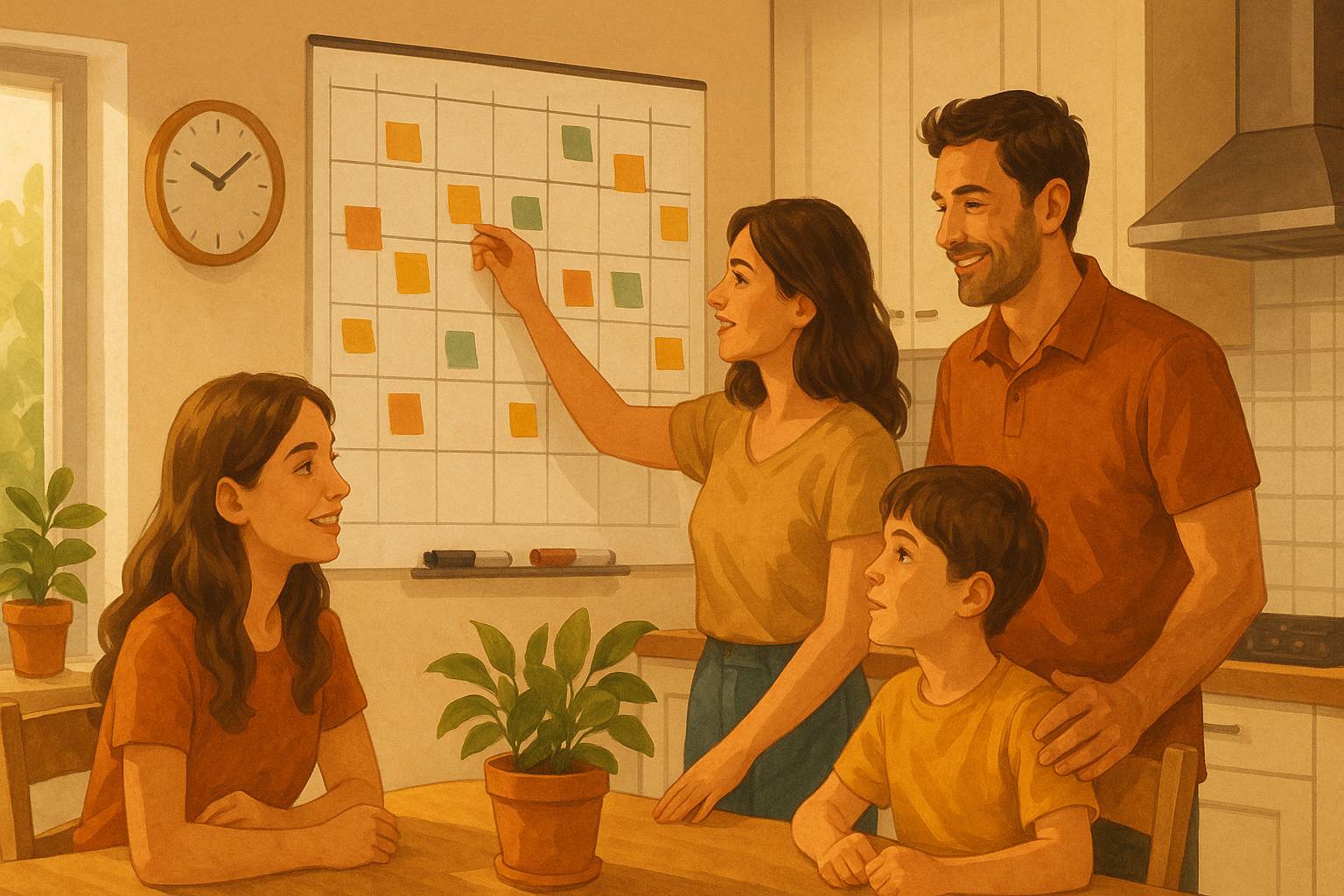 Calendario familiar funcional: guía práctica