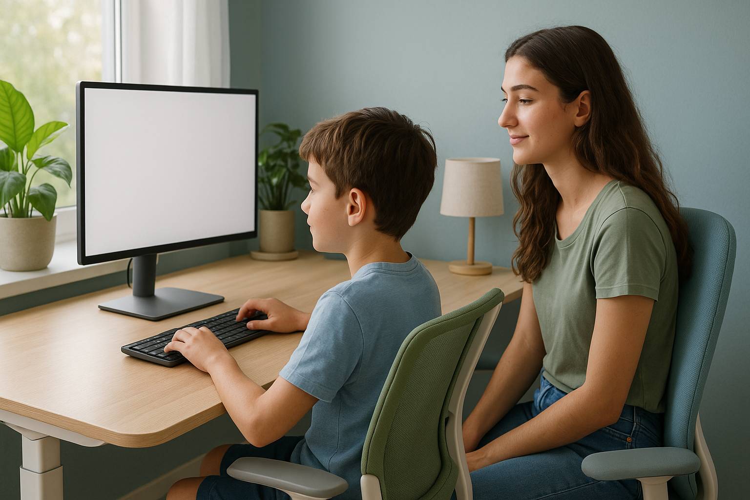 Cómo cuidar la salud visual de los niños frente a pantallas