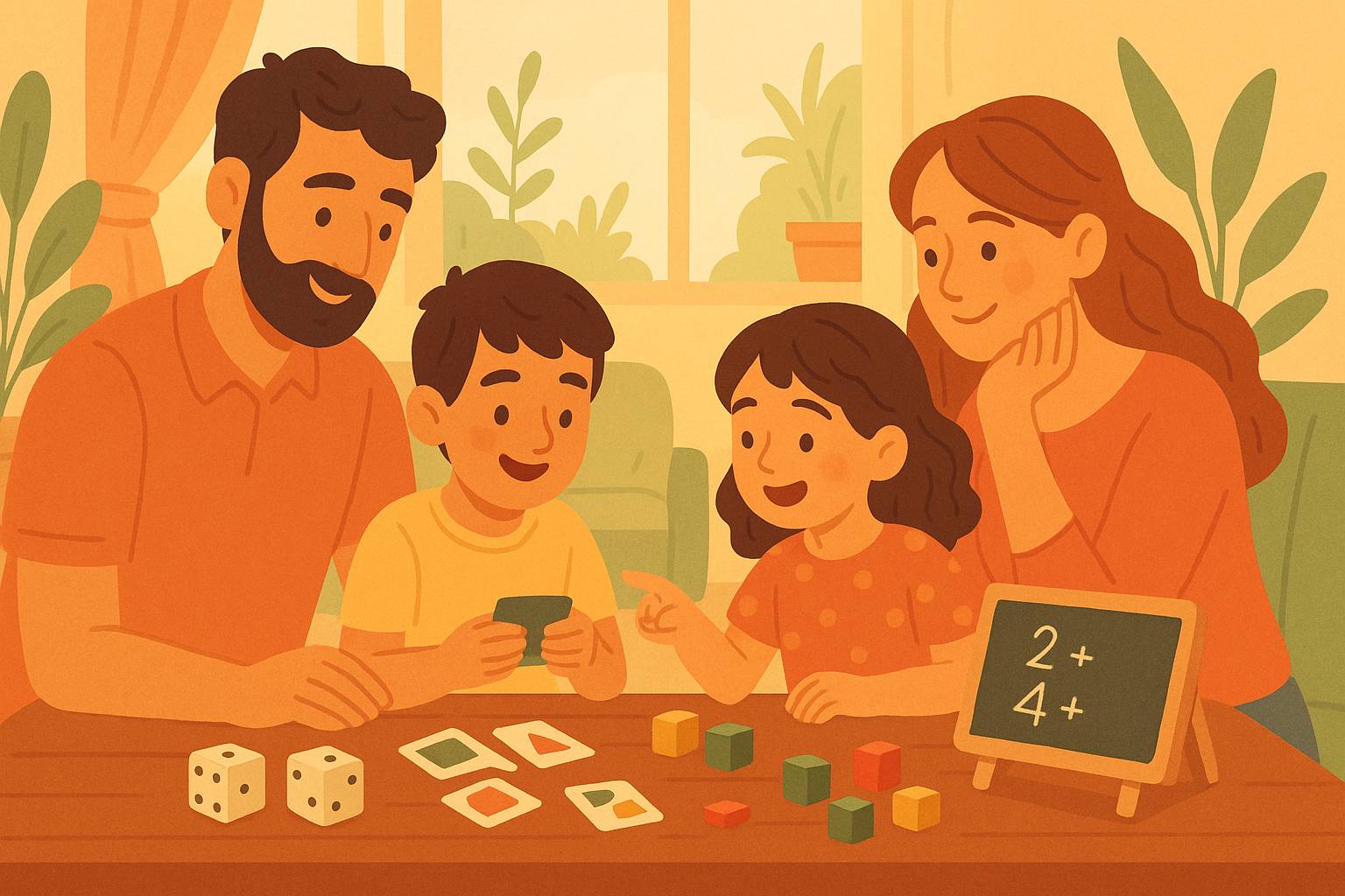 Juegos para aprender matemáticas en casa sin aburrirse