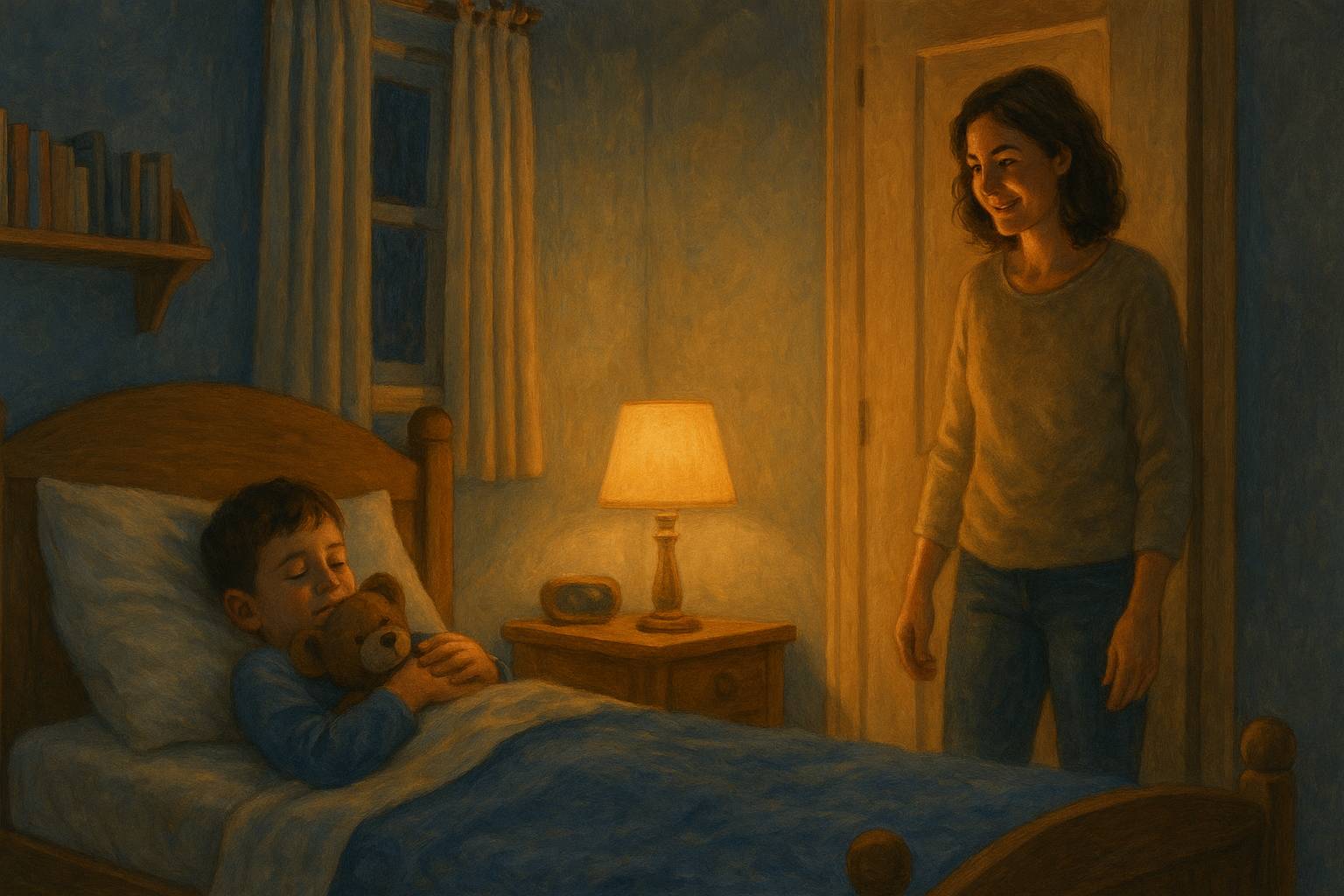 Qué hacer si tu hijo tiene miedo de dormir solo